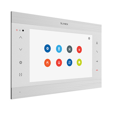 картинка Slinex SL-10N Cloud цвет сереб.+белый. 10" Домофон с сенсорным экраном и переадресацией на смартфон от компании Intant